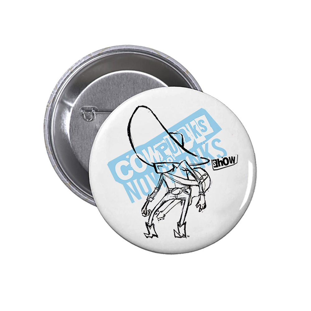 Cowpunks Button Pin
