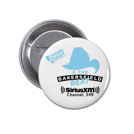 Bakersfield Beat Button Pin