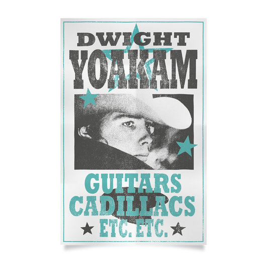 Guitars Cadillacs Poster