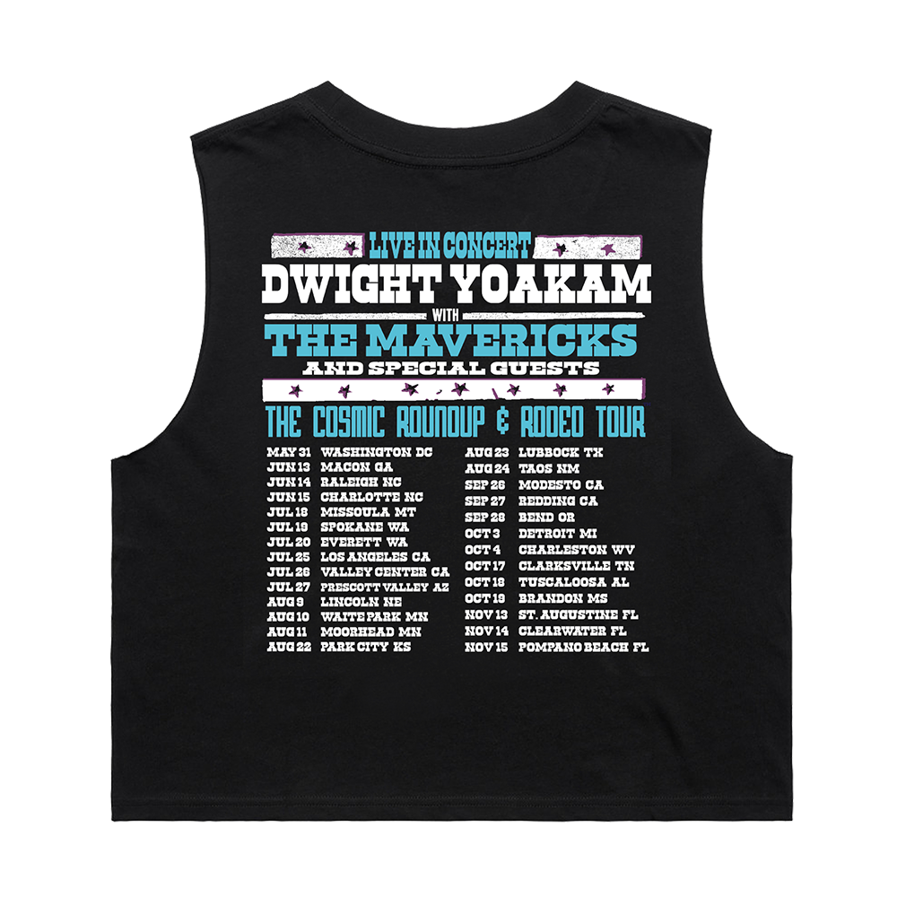 Dwight Yoakam with the Mavericks Crop Tank