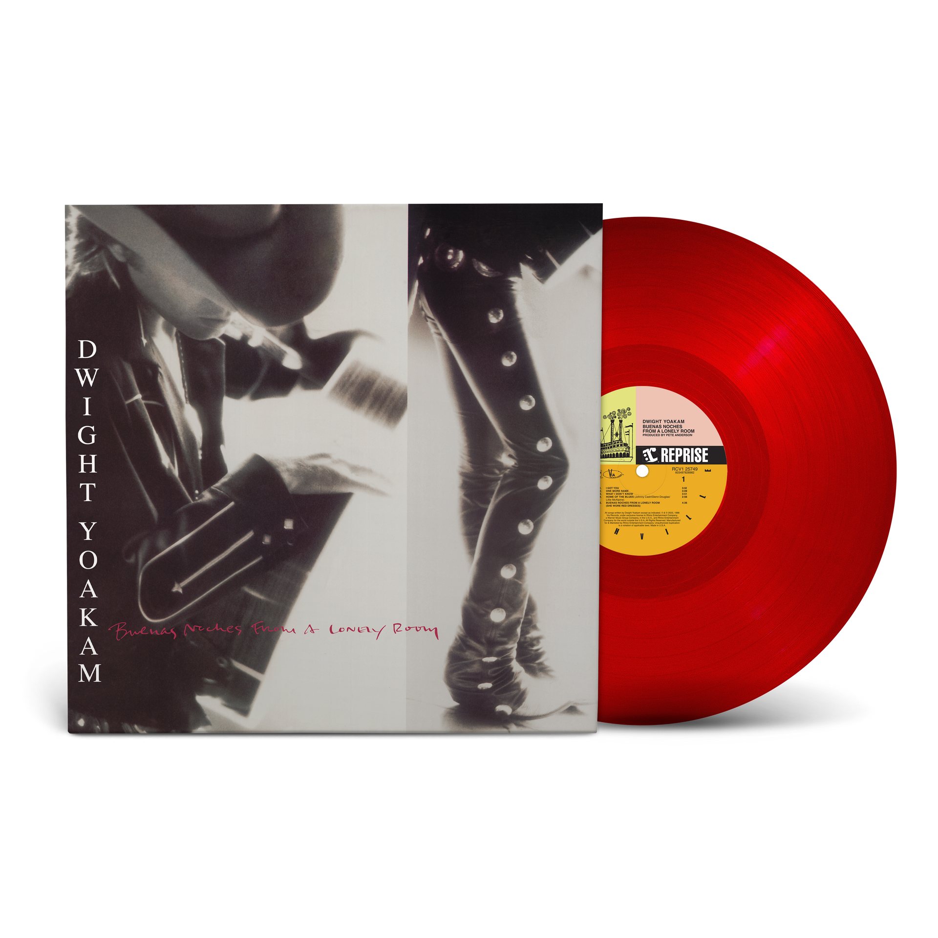 she wore red dresses dwight yoakam Buenas Noches From a Lonely Room Ruby Vinyl