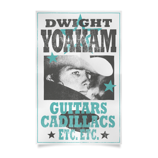Guitars Cadillacs Poster