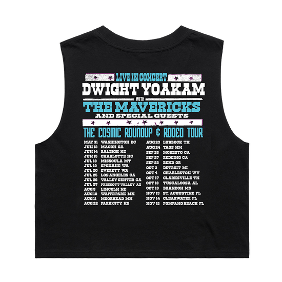 Dwight Yoakam with the Mavericks Crop Tank