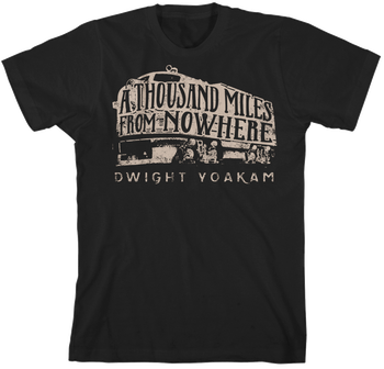 Thousand Miles Train Black T-Shirt